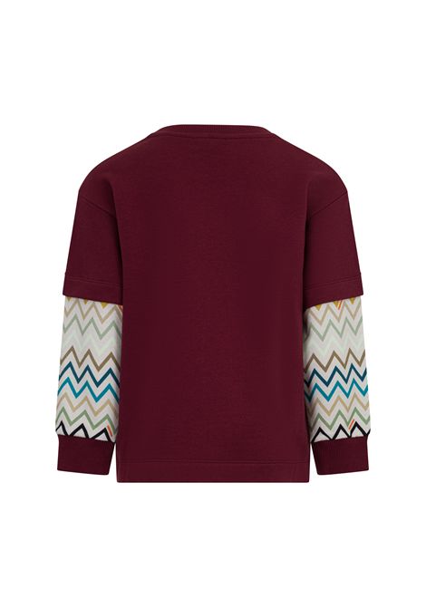 Felpa con ricamo MISSONI KIDS | MZ4H30 Z3183530